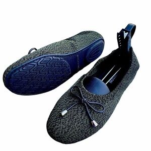 Knit Ballet Flats Green Women’s Size 8 NWT Travel Casual Slip O…Balletcore Goth